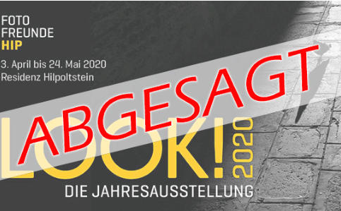 Absage Jahresausstellung 2020