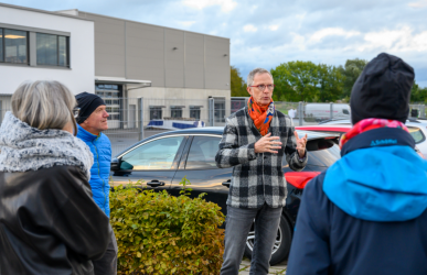Besichtigung der Ausstellung „Maloche“ in Freystadt