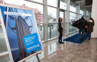 Vernissage bei der Nürnberger Versicherung