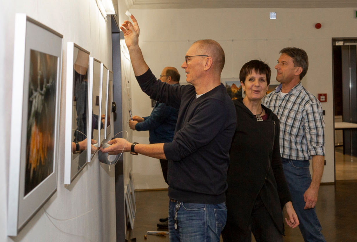 Vorbereitung der 5. Jahresausstellung 2019